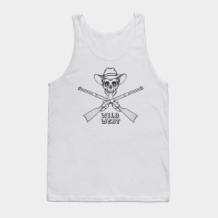 The Skull with rifles Tank Top